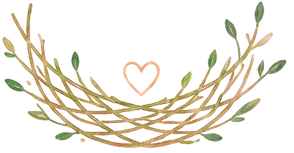 Evernest Baby heart-in-nest guarantee badge