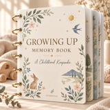 Growing Up Memory Book